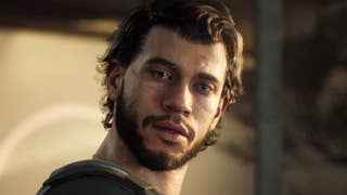 MindsEye screenshot showing a male with a beard looking towards the camera